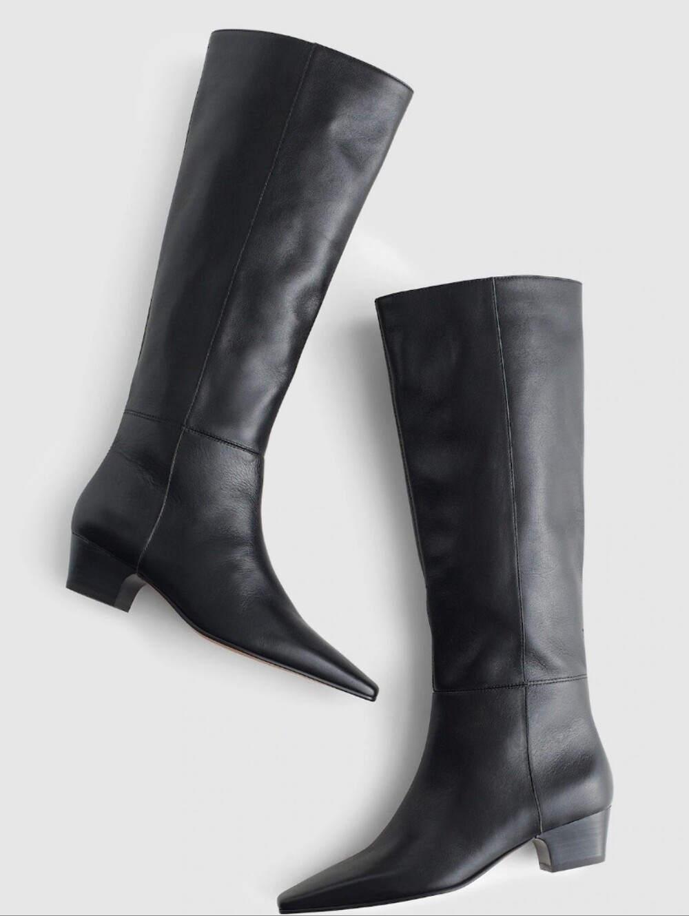 Madewell The Lexie Tall Boot Size 9 NX079 Black New - Picture 2 of 10